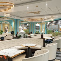 Thiết kế nội thất quán cafe Nguyễn – Không gian hiện đại rộng 250m2 tại Bình Dương